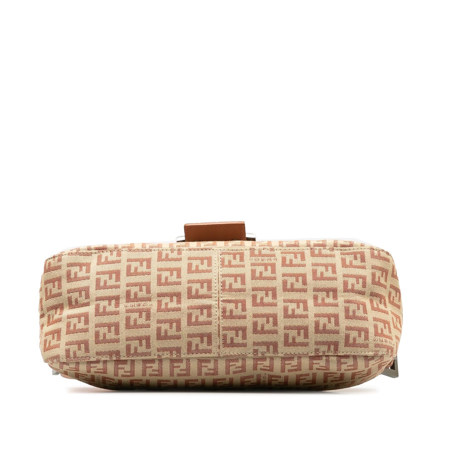 Luxury FendiZucchino Canvas Double Flap Shoulder Bag (SHG-Kqd5RW)