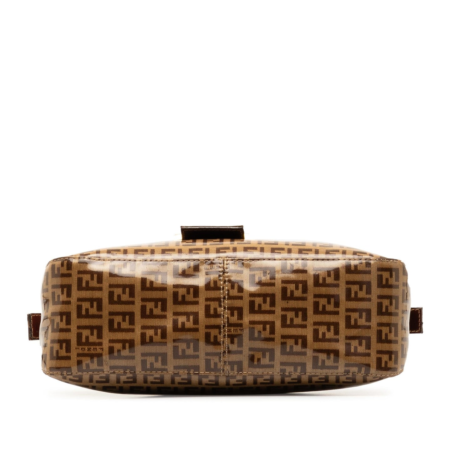 Luxury FendiZucchino Crystal Double Flap Shoulder Bag (SHG-wzAbEZ)