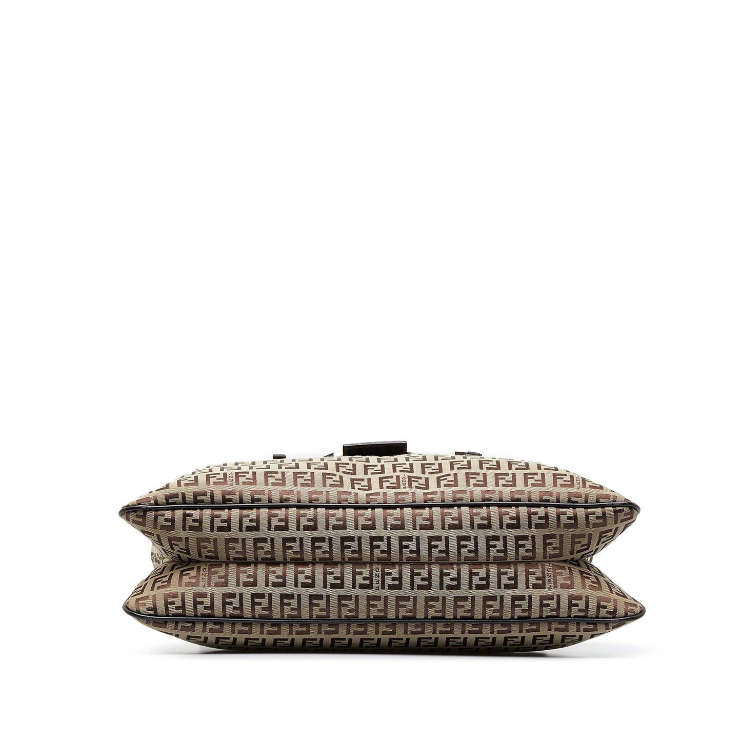 Luxury FendiZucchino Double Flap Shoulder Bag (SHG-bz3W6K)