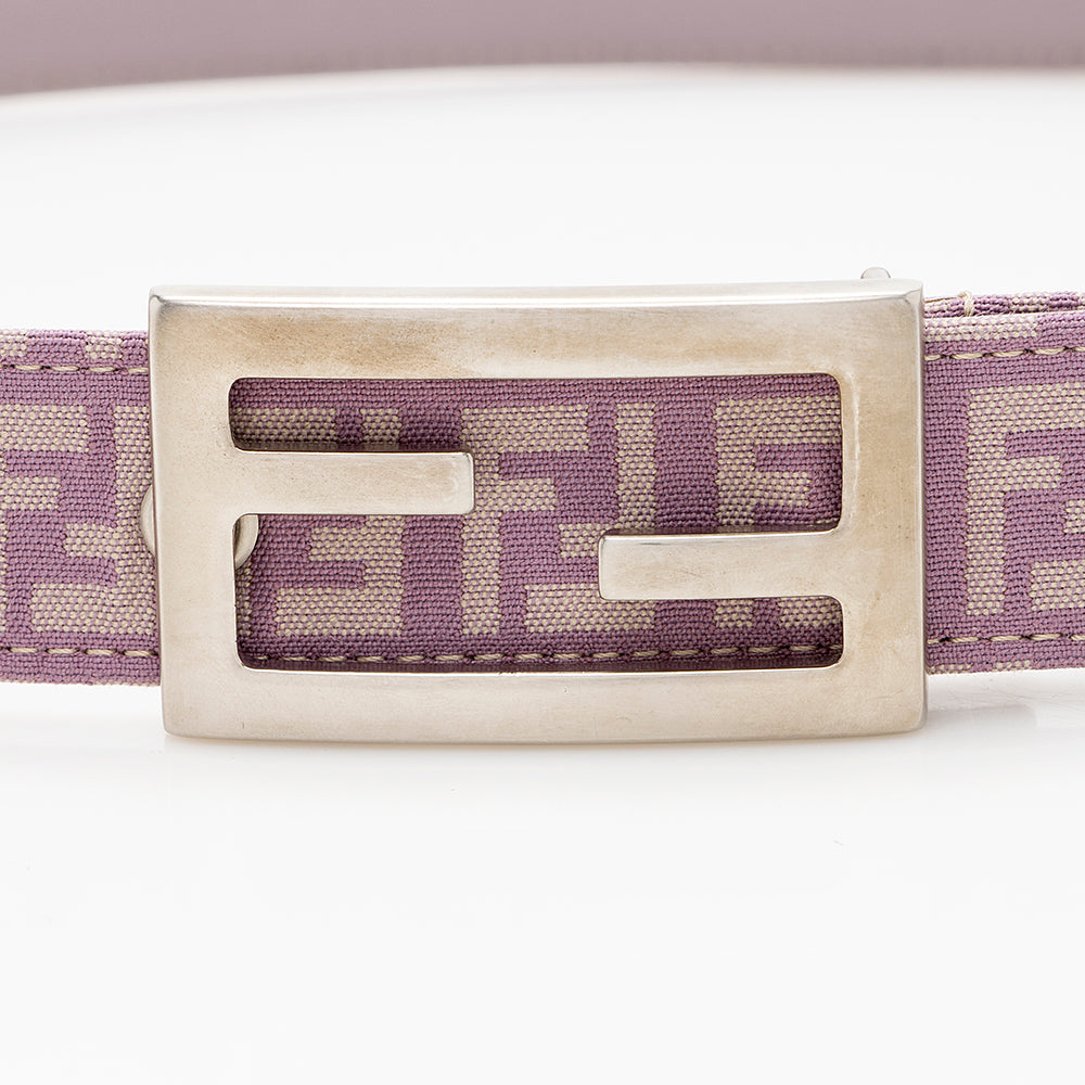Luxury FendiZucchino Logo Belt - Size 32 / 80cm (SHF-17928)
