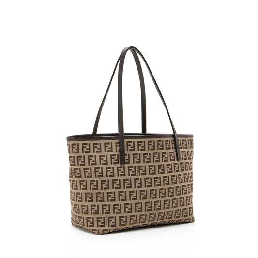 Luxury FendiZucchino Mini Roll Tote (SHF-23562)