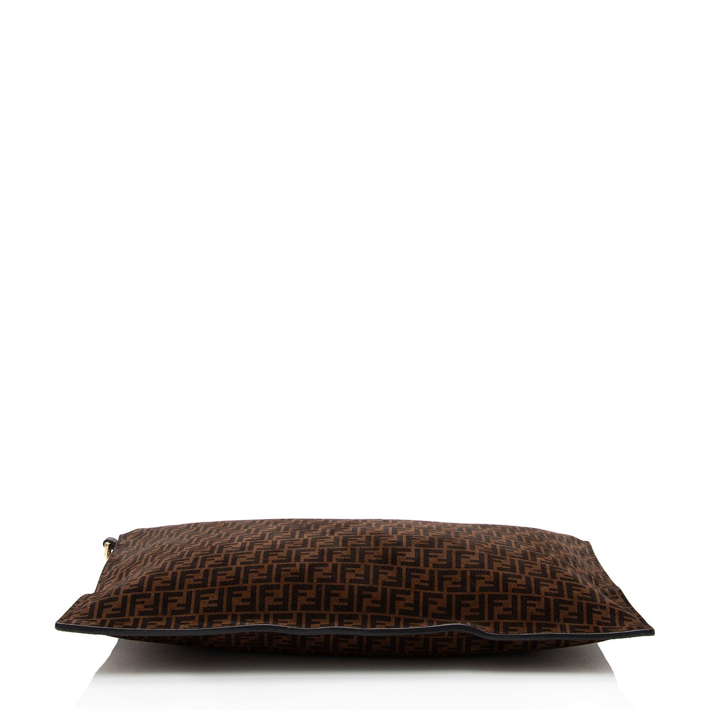 Luxury FendiZucchino Suede Large Flat Pouch (SHF-79WgbJ)