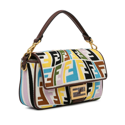 Luxury Fendix Sarah Coleman Fisheye Baguette (SHG-BRGz6G)