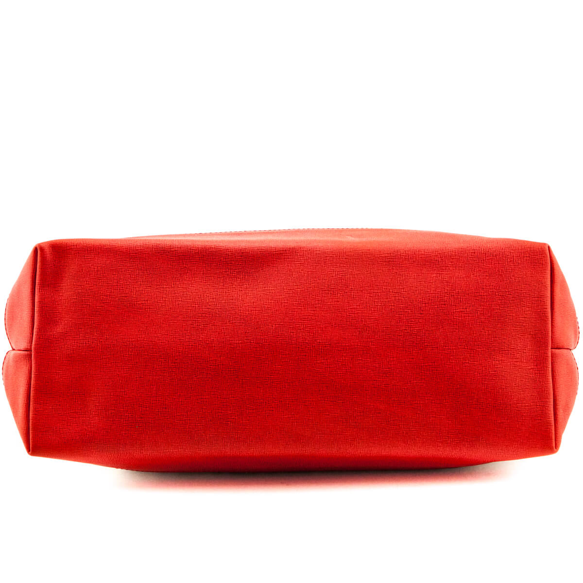 Luxury FendiIvory & Red FF Zucca Roll Tote