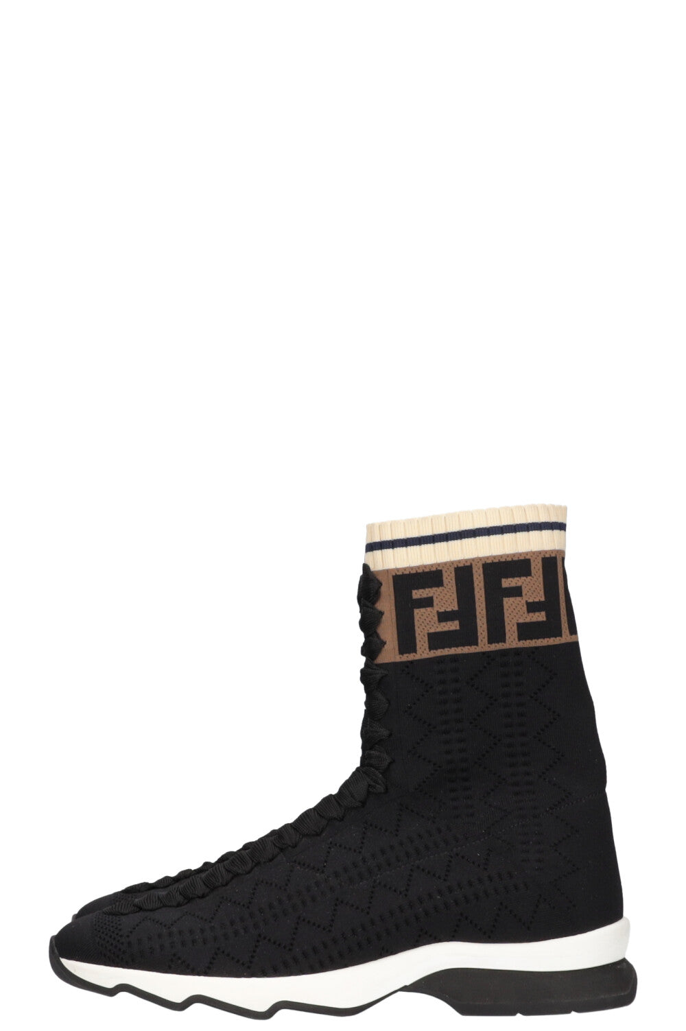 Luxury Fendi Sock Sneaker Boots
