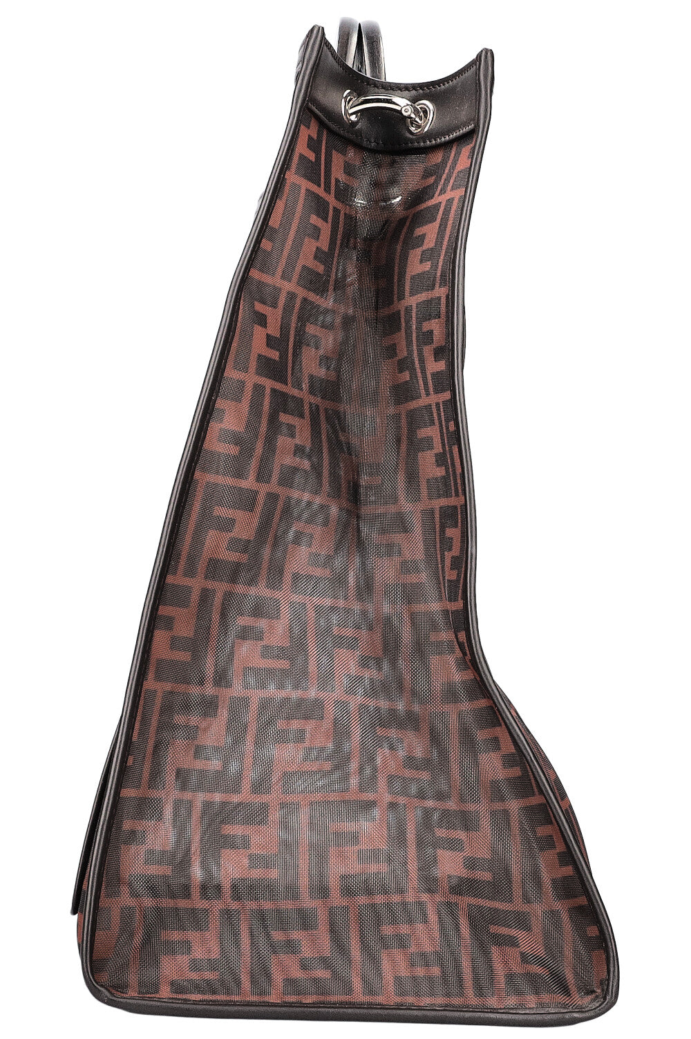 Luxury Fendi Runaway Shopping Tote Bag Mesh