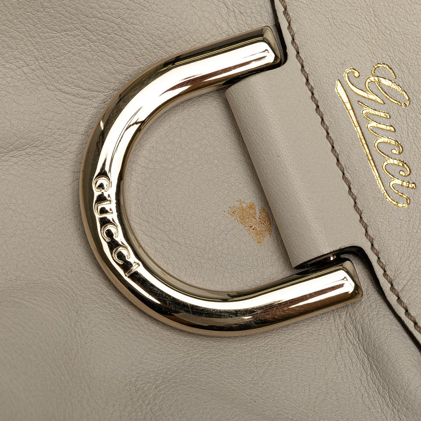 Gucci Abbey D-Ring Leather Shoulder Bag (SHG-TpZLhT)