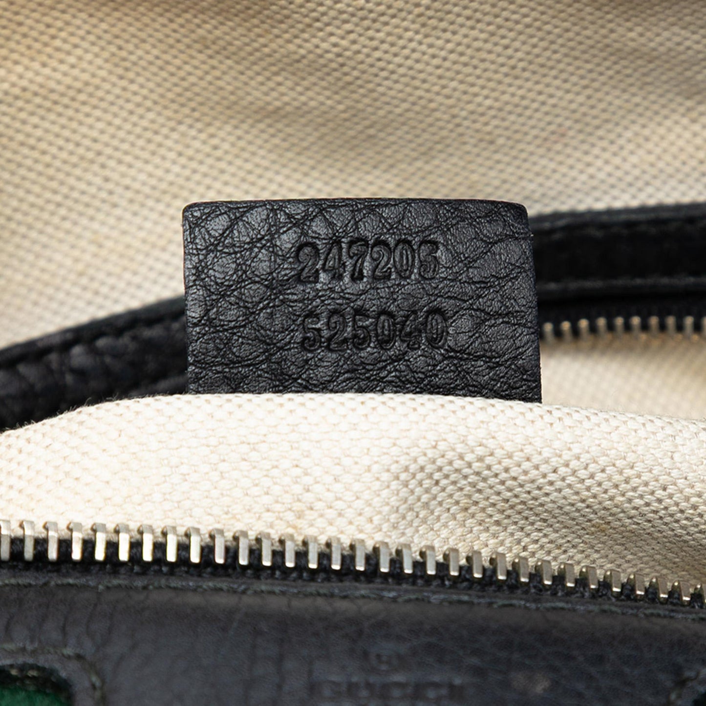 Gucci Calfskin Web Joy Boston Bag