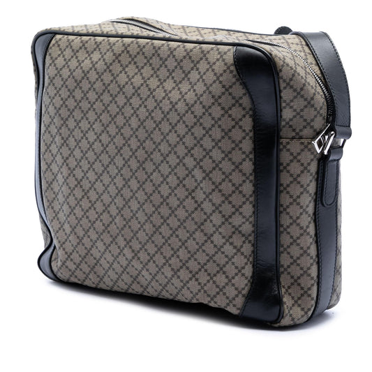 Gucci Diamante Coated Canvas Messenger Bag