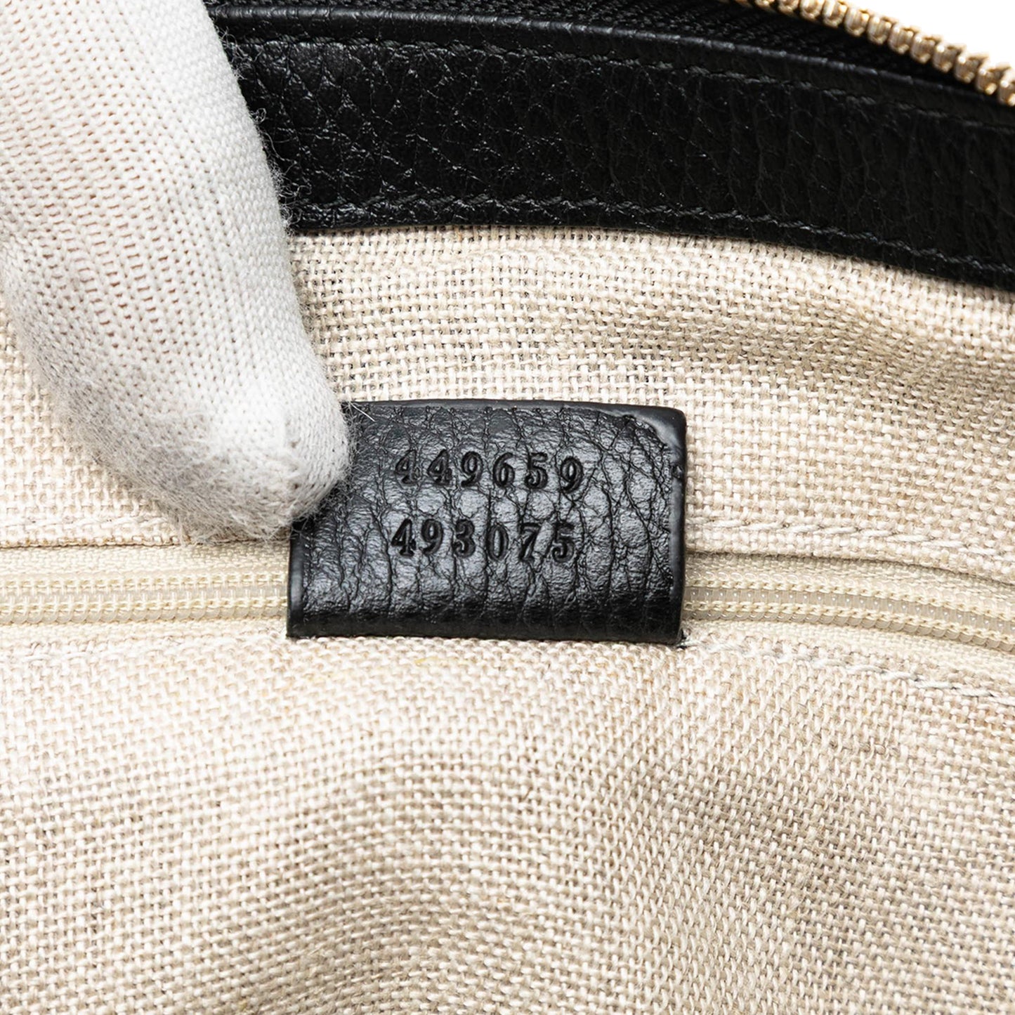 Gucci Dollar Calfskin GG Charm Satchel