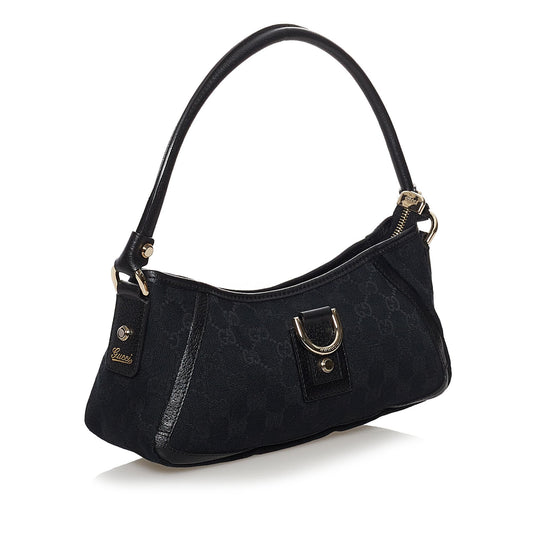 Gucci GG Canvas Abbey D-Ring Baguette (SHG-31784)