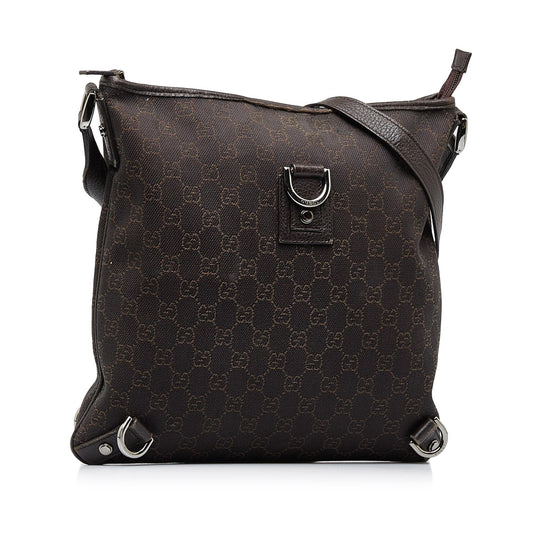 Gucci GG Canvas Abbey D-Ring Crossbody (SHG-jHzWW0)