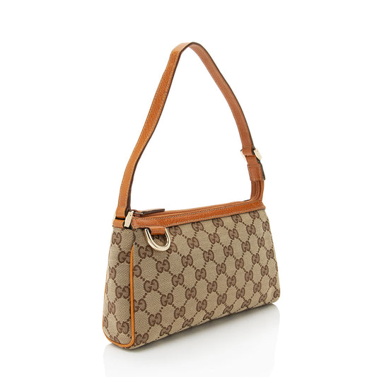 Gucci GG Canvas Abbey D Ring Pochette