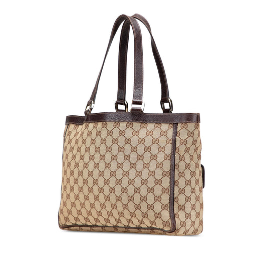 Gucci GG Canvas Abbey D Ring Pocket Tote