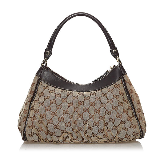 Gucci GG Canvas Abbey D-Ring Shoulder Bag (SHG-33937)