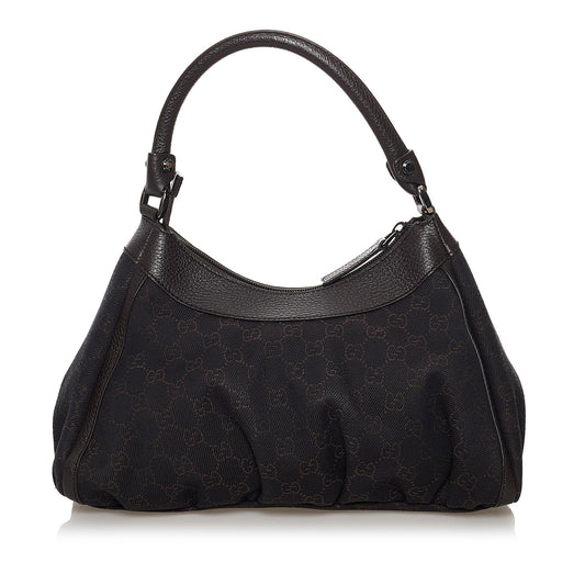 Gucci GG Canvas Abbey D-Ring Shoulder Bag (SHG-34775)
