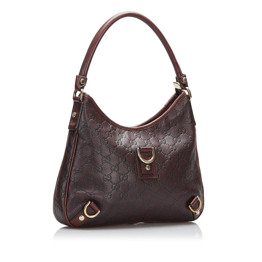 Gucci GG Canvas Abbey D-Ring Shoulder Bag (SHG-vDO3ah)