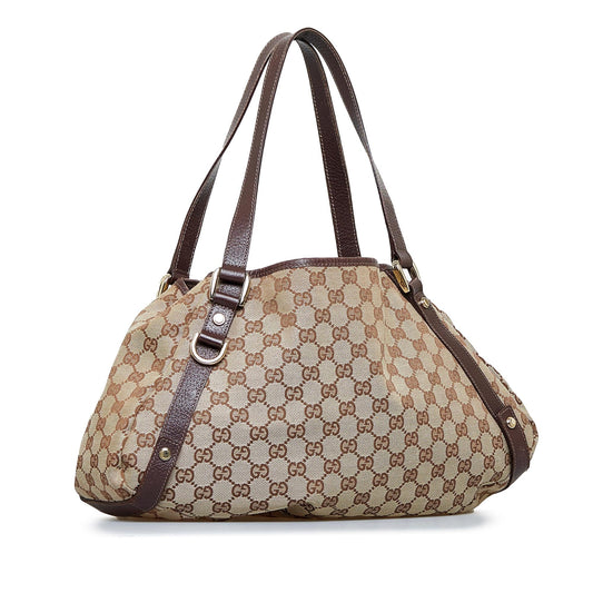 Gucci GG Canvas Abbey D-Ring Shoulder Bag (SHG-xl9WRm)