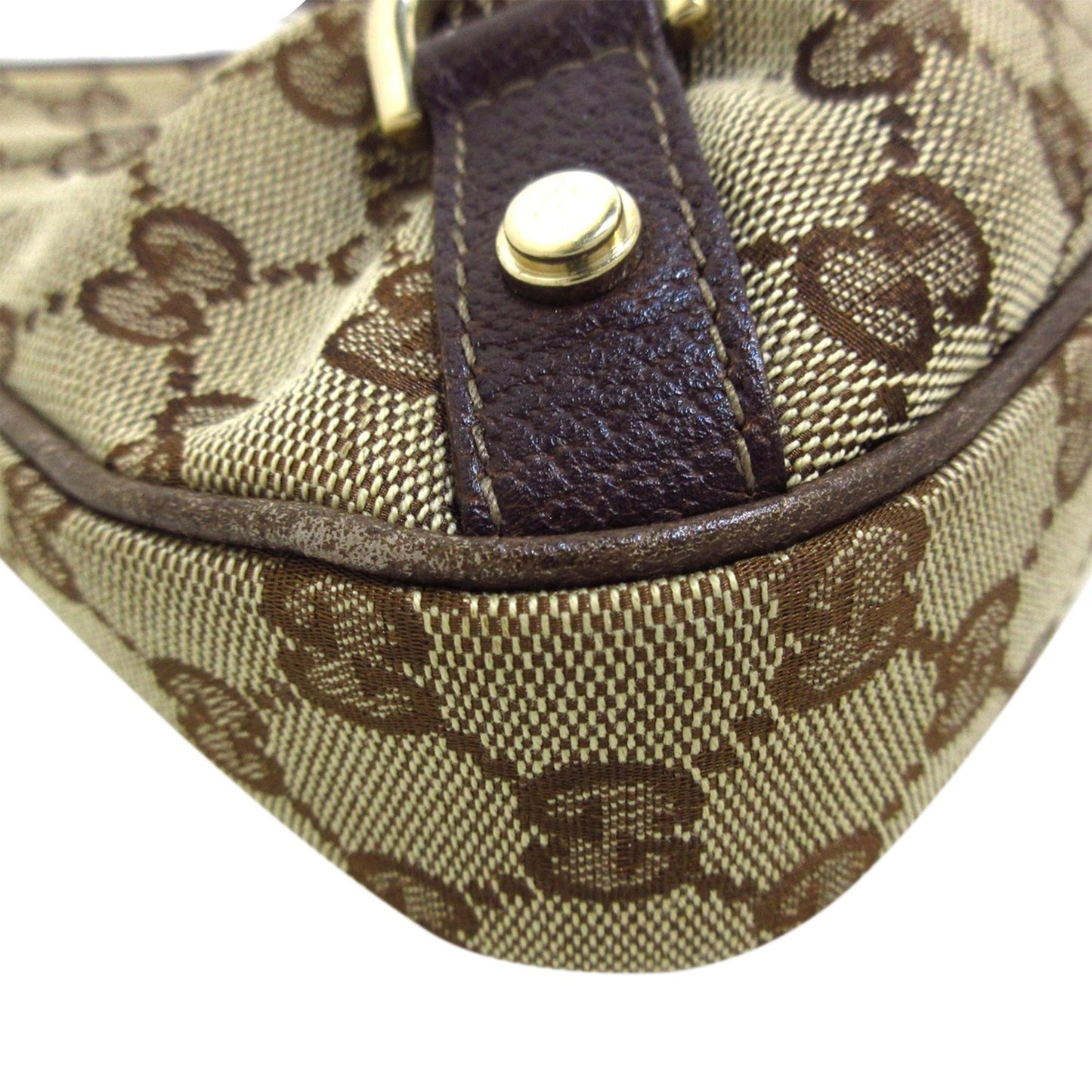 Gucci GG Canvas Abbey D-Ring Shoulder Bag (SHG-dNO3B4)