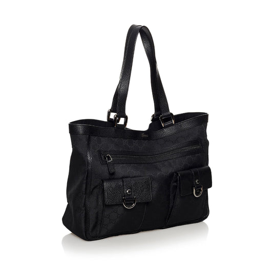 Gucci GG Canvas Abbey D Ring Tote Bag (SHG-30858)