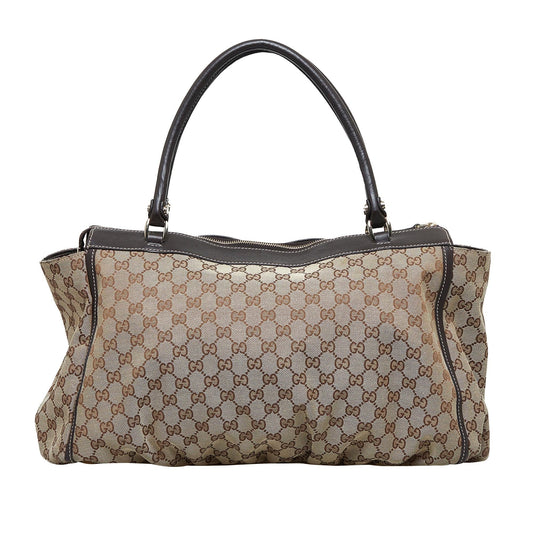 Gucci GG Canvas Abbey D-Ring Tote (SHG-i0gmim)