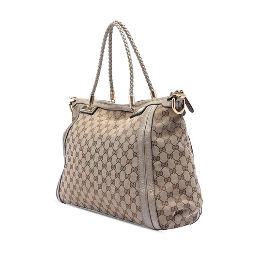 Gucci GG Canvas Bella Convertible Tote
