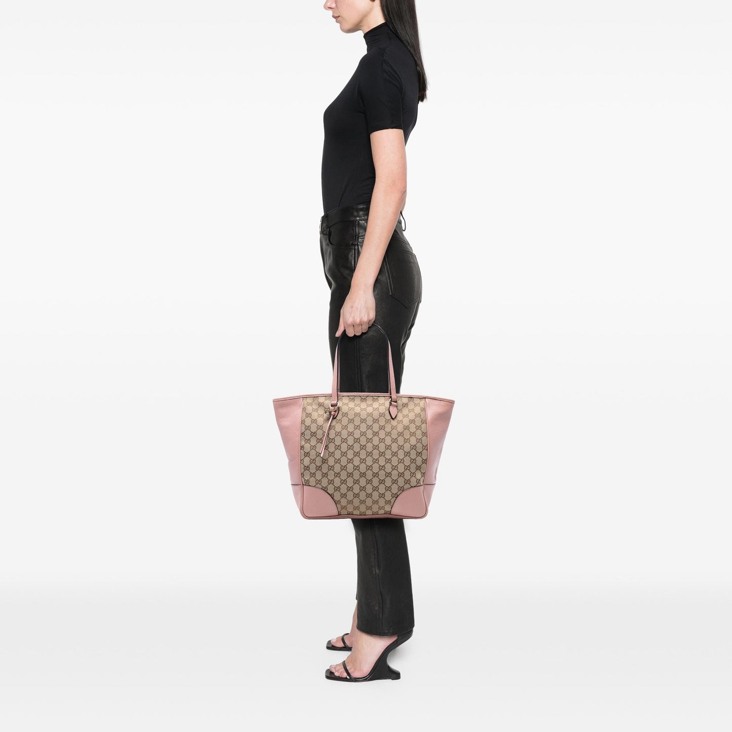 Gucci GG Canvas Bree Zippered Tote