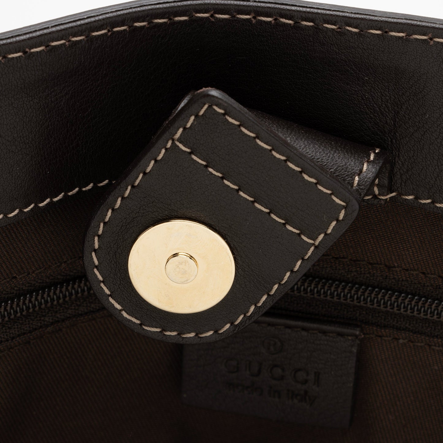 Gucci GG Canvas D Ring Medium Tote (SHF-22442)