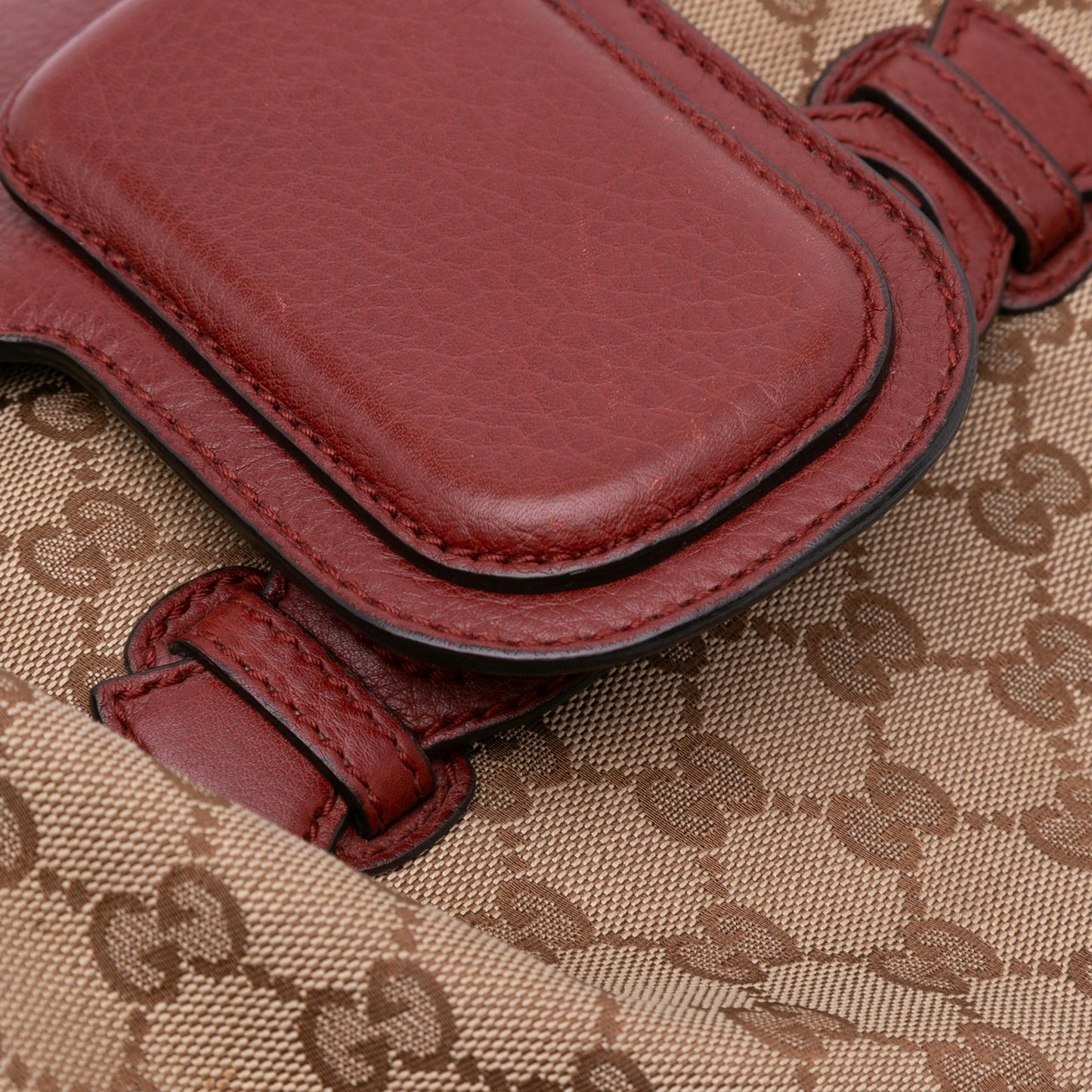 Gucci GG Canvas Dressage Satchel