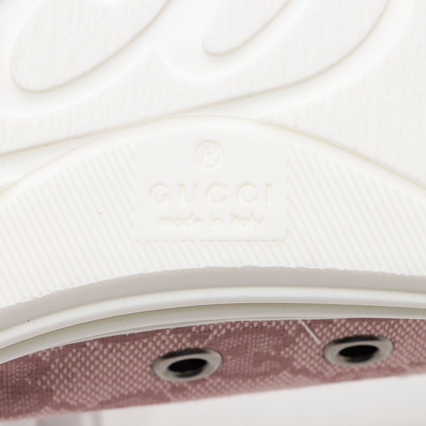Gucci GG Canvas Leather Sneakers - Size 6.5 / 36.5 (SHF-rURJoF)