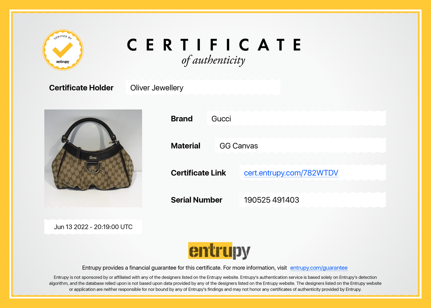 Gucci GG Canvas Small D-Ring Hobo