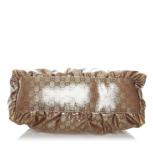 Gucci GG Crystal Abbey D-Ring Shoulder Bag (SHG-31127)