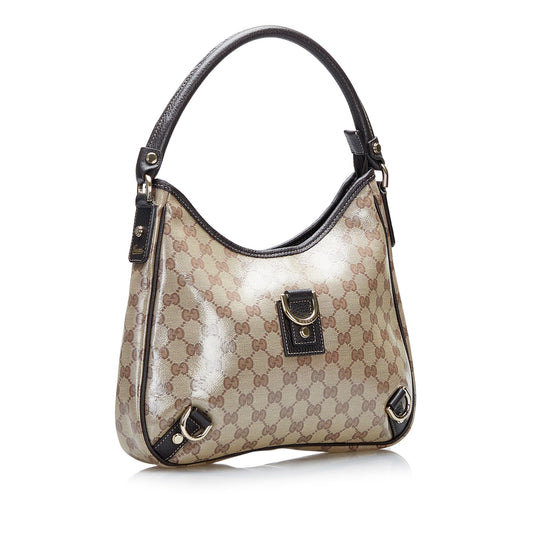 Gucci GG Crystal Abbey D-Ring Shoulder Bag (SHG-8B5Ll6)