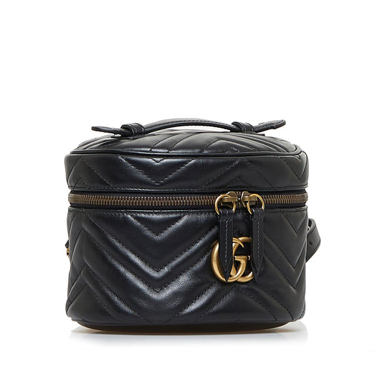 Gucci GG Marmont Round Backpack (SHG-GVUZ6n)