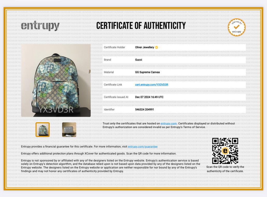 Gucci GG Supreme Blooms Eden Backpack