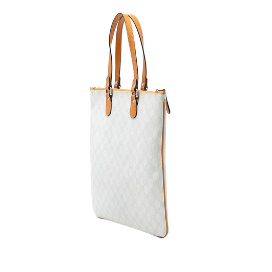 Gucci GG Supreme Heritage Logo Tote