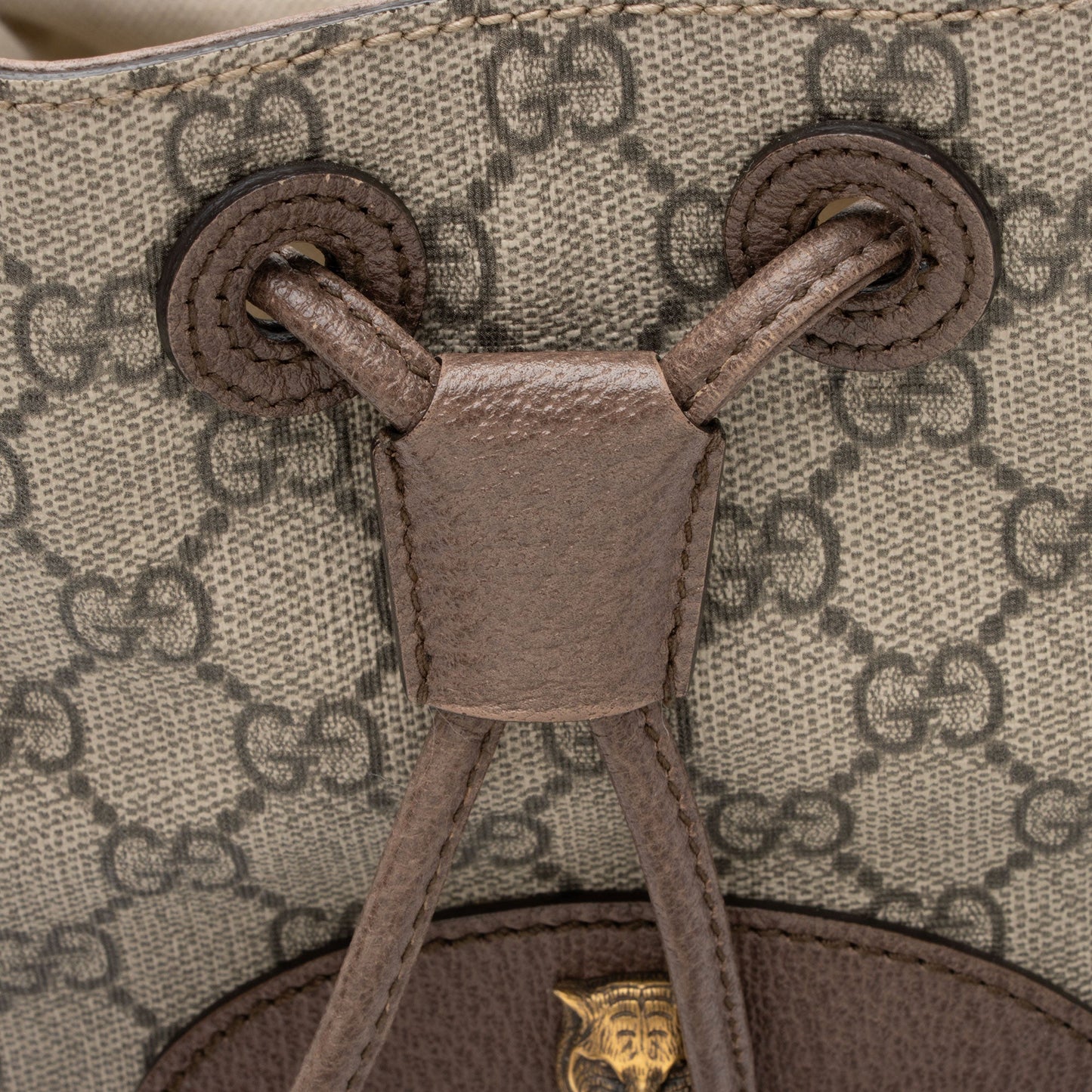 Gucci GG Supreme Neo Vintage Drawstring Shoulder Bag