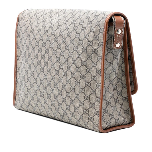 Gucci GG Supreme Web Messenger Bag
