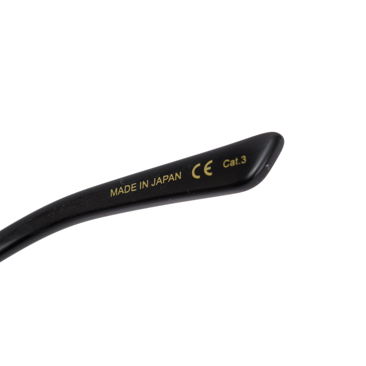 Gucci GG0076S Black Acetate Butterfly Sunglasses