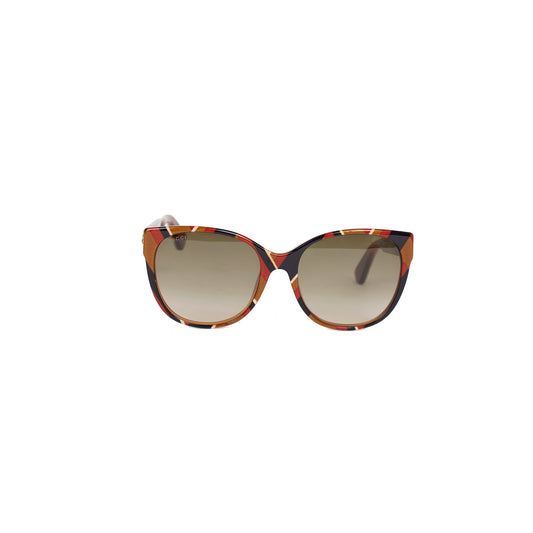 Gucci GG0097S Round-Frame Sunglasses