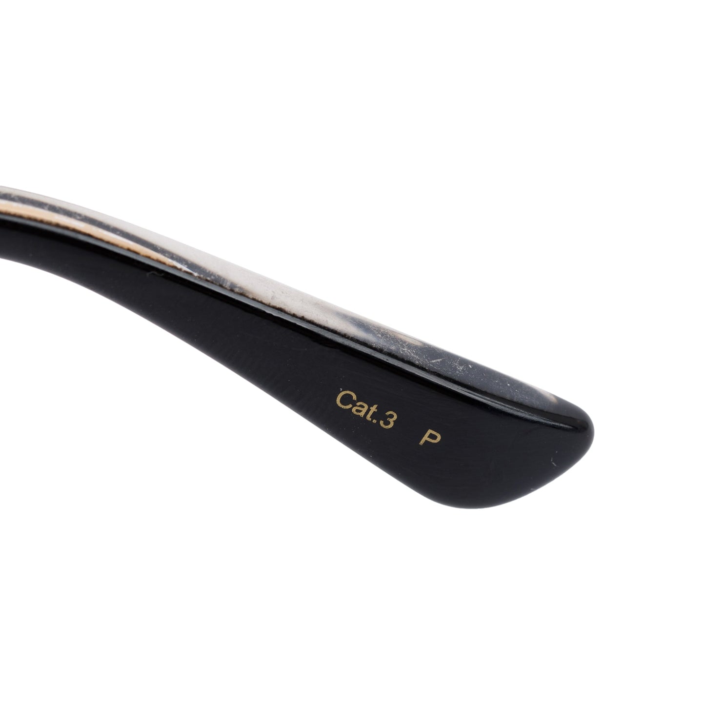 Gucci GG0381SN Black Acetate Web Square Sunglasses