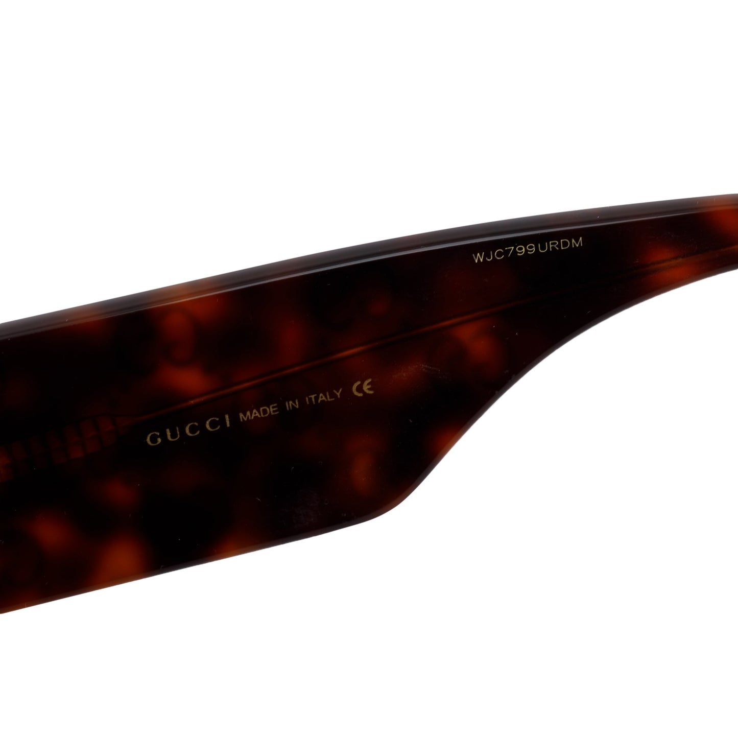 Gucci GG0980S Brown GG Engraved Acetate Oversize Sunglasses