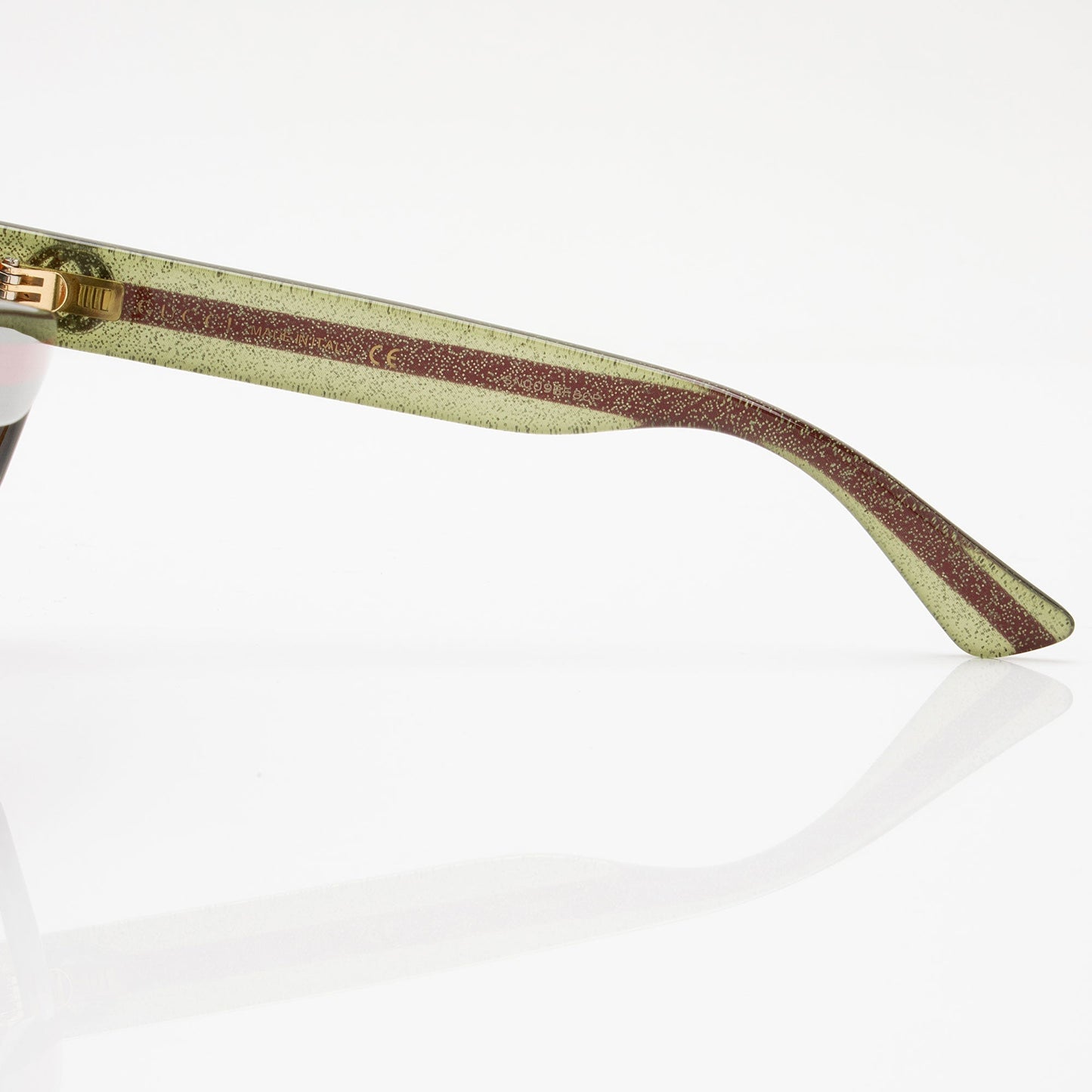 Luxury Gucci Trending 2025 Glitter Web Interlocking G Round Sunglasses (SHF-bAmQXv)