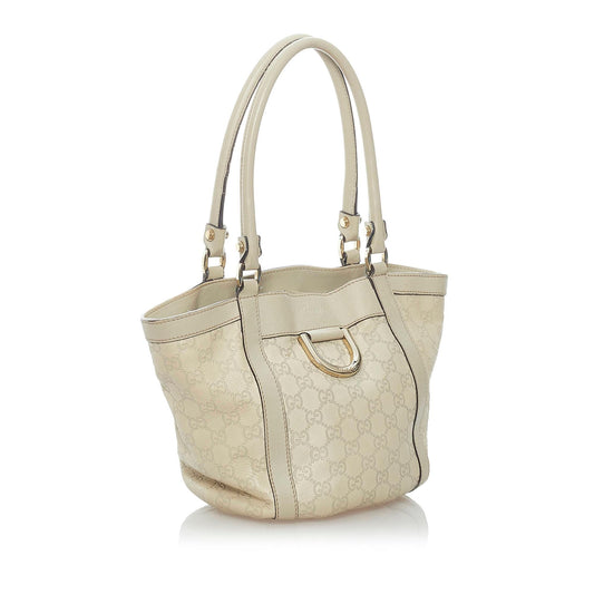Gucci Guccissima Abbey D-Ring Shoulder Bag (SHG-32488)