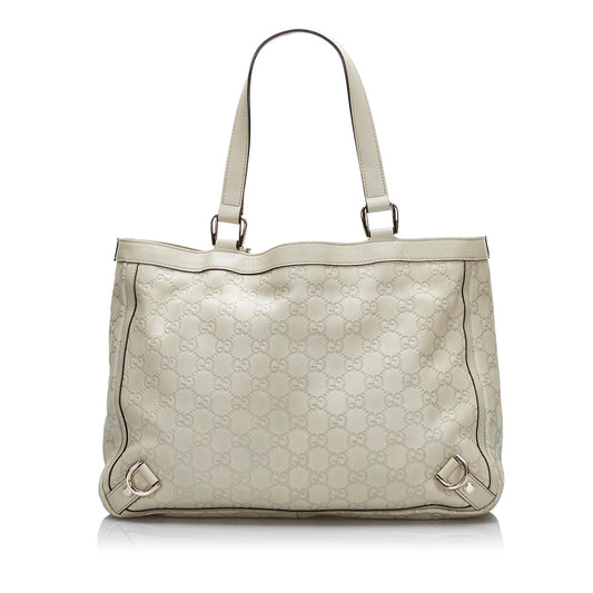 Luxury Gucci Guccissima Abbey D-Ring Tote Bag (SHG-iTmSsP)