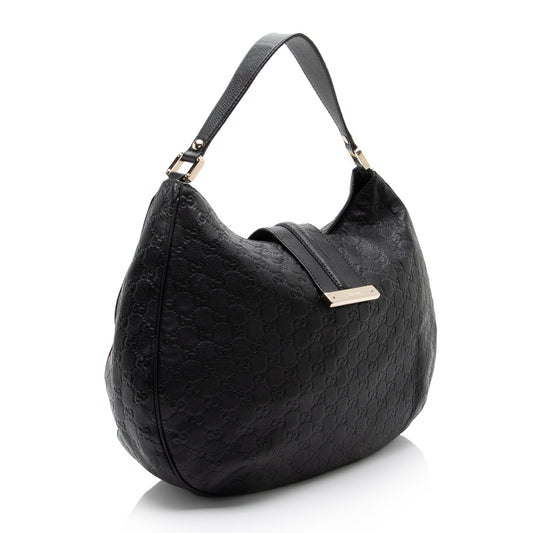 Gucci Guccissima Leather New Ladies Large Hobo