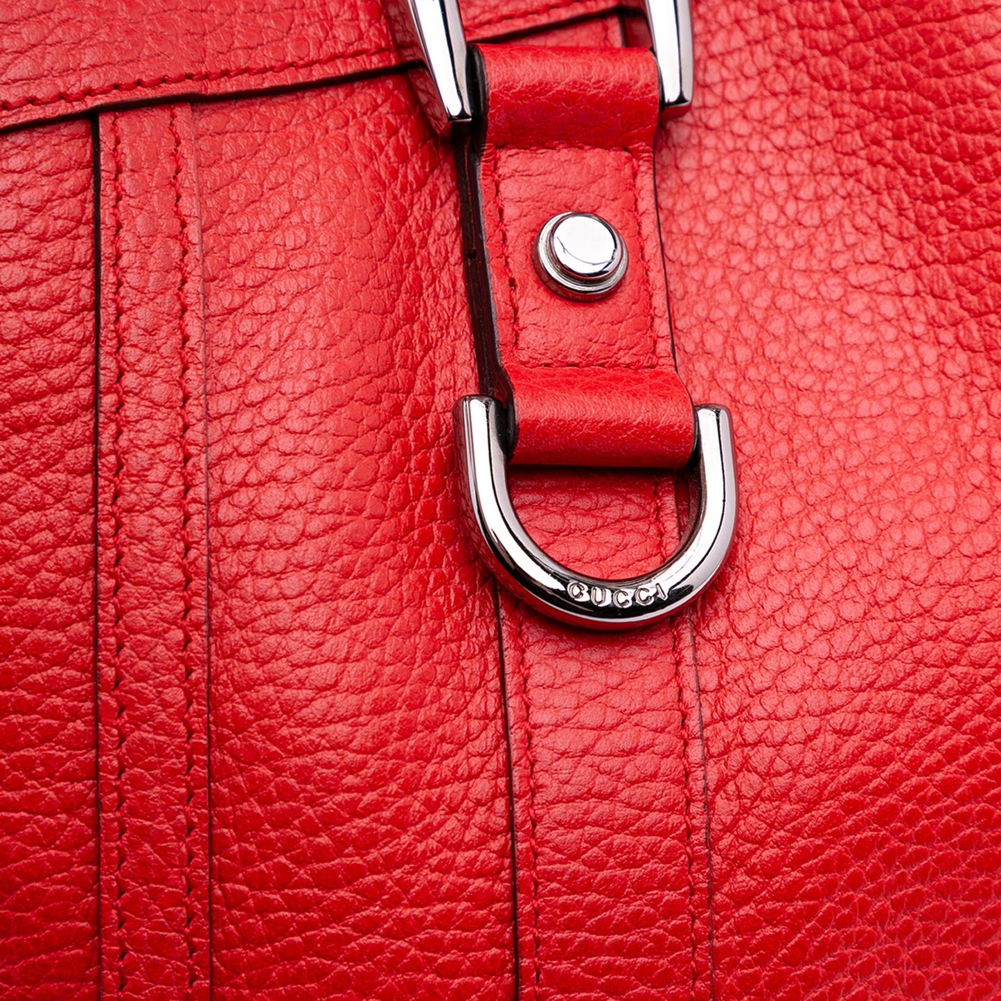 Gucci Leather Abbey D Ring Convertible Tote