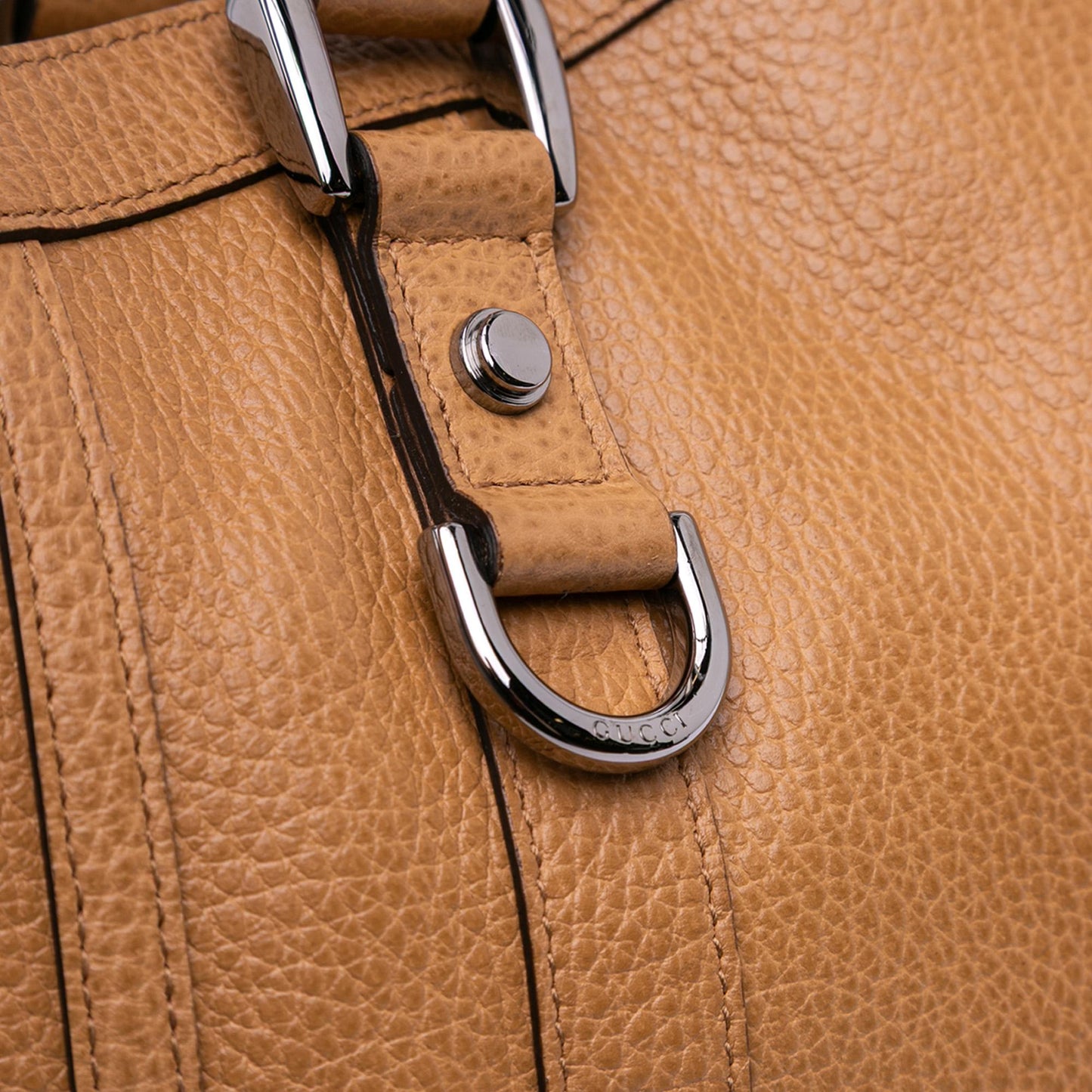 Gucci Leather Abbey D Ring Satchel