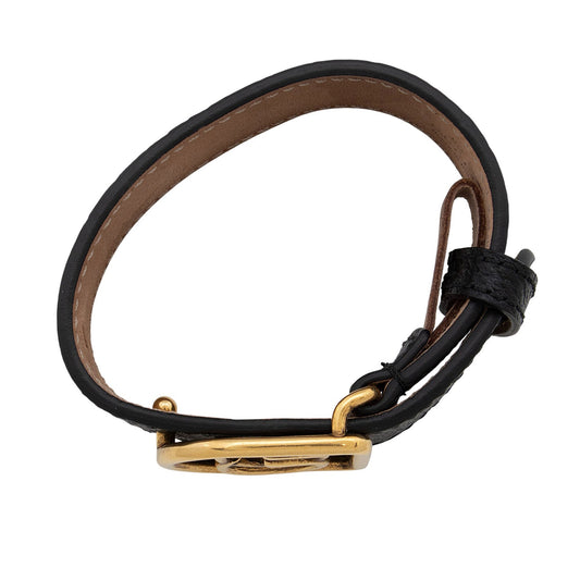 Gucci Leather GG Marmont Bracelet