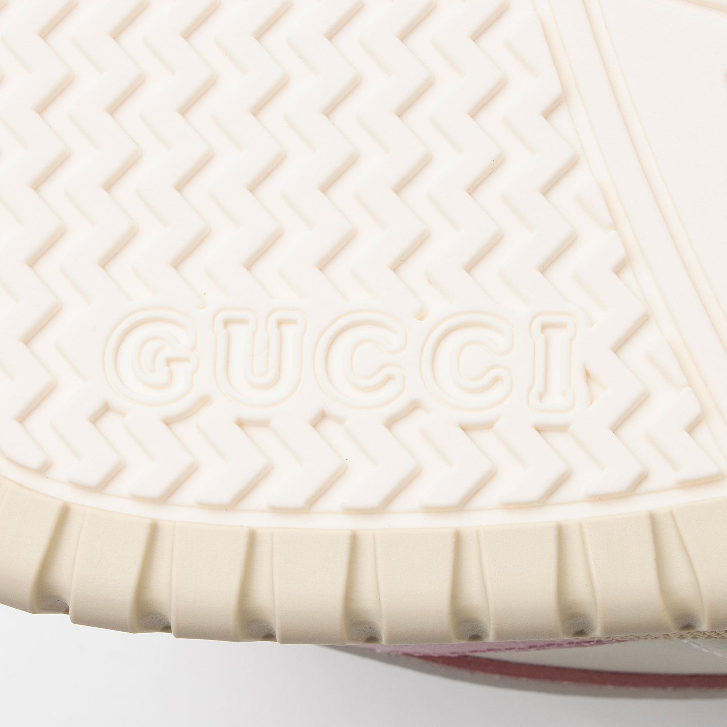 Gucci Leather Re-Web Low Top Sneakers - Size 9 / 39